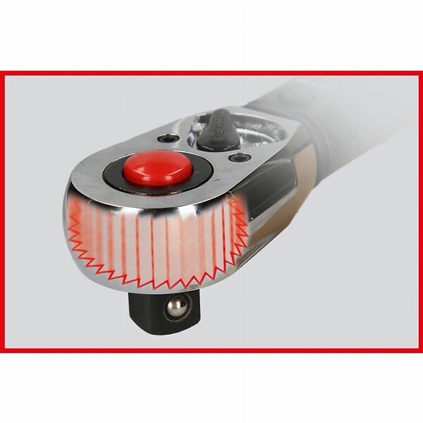 KS TOOLS - KS TOOLS - Clé dynamométrique 1/2" bouton poussoir 40-200Nm ERGOTORQUE Precision - 516.1542 - large