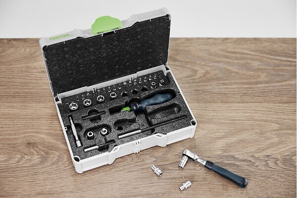 FESTOOL - Systainer de clés à cliquets SYS3 S 76-1/4'-CE RA -  - 578112 - large
