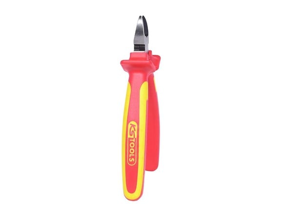 KS TOOLS - Pince coupante diagonale isolée à poignée bi-composant, L.160 mm - KSTOOL - 117.1119F - large