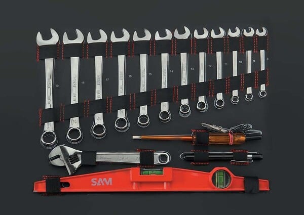 SAM OUTILLAGE - Valise Multi Outils 145 Outils - large