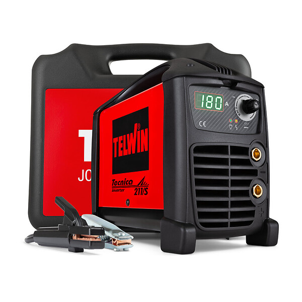 TELWIN - Poste à souder Inverter Technica 211/S - 230 V - Accessoires + Mallette - TELWIN - 816236 - large