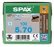 SPAX - 100 Vis Torx Autoforeuse 5x70 Spax-deck Inox A2 - Terrasse Bois Éxotique - vignette