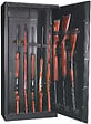 FORTIFY - Armoire 15 Fusils + Coffret Interne - Serrure À Clé - Delta 15 - vignette
