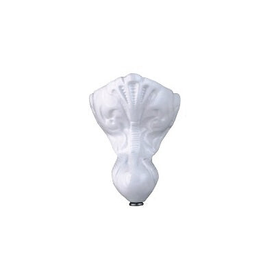 ROGIER & MOTHES - Baignoire sur pieds rétro en fonte petite taille ASHFORD Blanche 138 cm Pieds blancs - large
