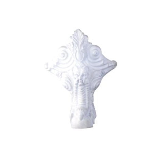 ROGIER & MOTHES - Baignoire sur pieds rétro en fonte BRADFORD Blanche 180 cm Pieds blancs - large