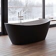 SPALINA - Baignoire îlot ovale NEROON 2.0 NOIRE L. 170 x l. 80 cm, by SPALINA - vignette