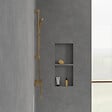 VILLEROY ET BOCH - Mitigeur douche thermostatique  Universal rectangle Or brossé - vignette