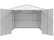 HABITAT ET JARDIN - Garage métal "Houston" 15,36 m² - Anthracite - vignette