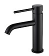 LUXURYBAIN - LuxuryBain- Mitigeur, robinet de lavabo pour salle de bain design et moderne (Noir) - vignette