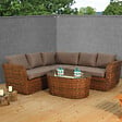 ID MARKET - Brise vue renforcé 1,5 x 10 M gris clair 220 gr/m² luxe PRO - vignette