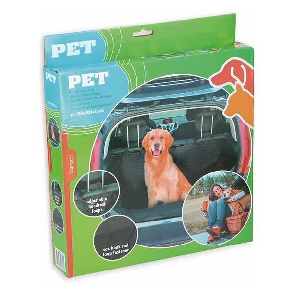 KZ GARDEN - Housse de coffre Couverture sièges Auto pour Animaux Protection Imperméable Antidérapant - large