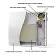 KALIA - Radiateur électrique céramique GLASS noir 1500W - vignette
