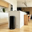 KITCHEN MOVE - Poubelle à pédale inox URBAN noir 30L - vignette
