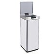 KITCHEN MOVE - Poubelle automatique inox PARKSIDE argent 50L - vignette