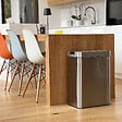 KITCHEN MOVE - Poubelle automatique inox SILVERLAKE argent 70L - vignette