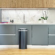 KITCHEN MOVE - Poubelle automatique inox SOHO noir 42L - vignette