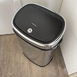 KITCHEN MOVE - Poubelle push inox CITY argent 48L - vignette