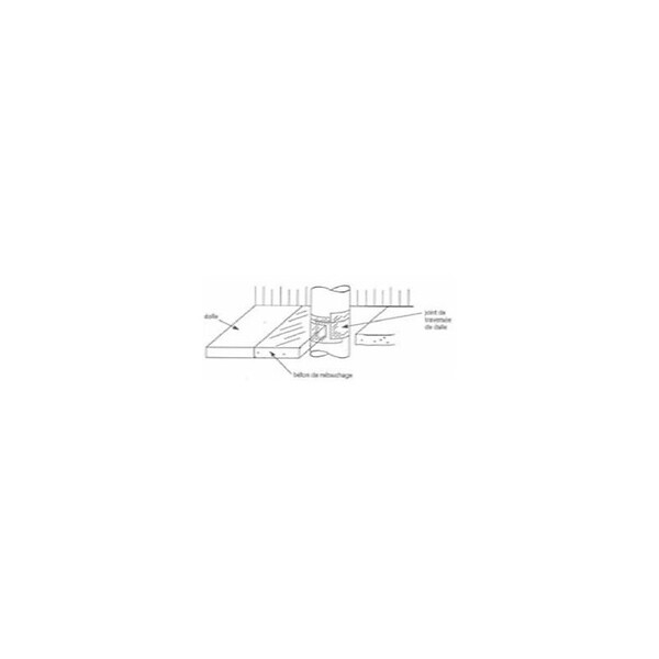 ACOMAT - Matelas isolant adhésif classement M1 pour conduit en traversée de mur ou dalle rouleau de 25 mètres largeur 220 mm - large