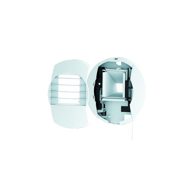 ANJOS - Bouche VMC hygro cuisine appartement à cordon Alizé HYGRO TEMPO HCC Ø125 (sans manchette) - Alizé hygro: HCC03 10-45/105 - large