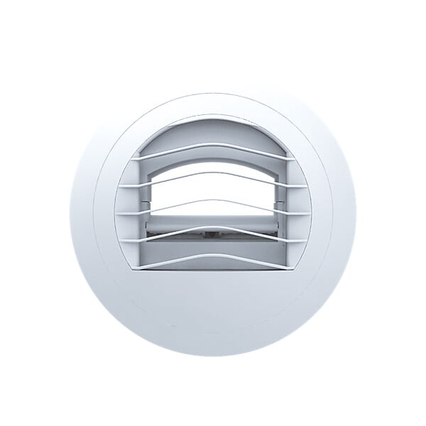 ANJOS - Bouche VMC sanitaire appartement ALIZE AUTO 15 m3/h avec manchette diamètre 125 mm - large