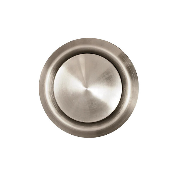 BLAUBERG - Bouche VMC extraction/soufflage inox brossé à cône réglable VSR BLAUBERG - Diamètre (mm): 100 - large