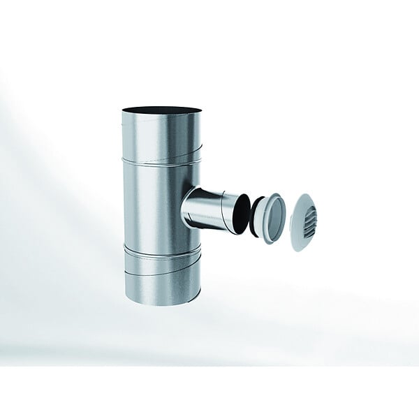 ANJOS - Bouche VMC sanitaire appartement ALIZE AUTO 30 m3/h avec manchette diamètre 125 mm - large