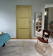 GD MENUISERIES - Bloc Porte Ayous 3 Panneaux H204 x L83 cm Côte Tableau P.Gauche - vignette
