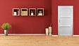 GD MENUISERIES - Bloc Porte Korya Blanc 3 panneaux H204 x L73 cm Côte Tableau P.Droit - vignette