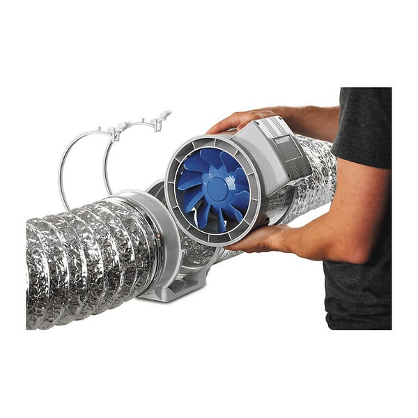 BLAUBERG - Ventilateur de gaine axial plastique BLAUBERG TURBO - Diamètre (mm): 100 - large