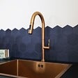 ESSEBAGNO - Portofino mitigeur évier à douchette extractible cuivre brossé - vignette