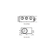 NATHER - Kit VMC simple flux hygro B compact NATHER HYGROFIT T5-T7 bouches piles | Très Basse Conso - vignette