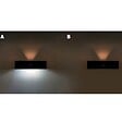 ASLO - Applique murale LED Solaire 3W Noire Eclairage led d'extérieur Détecteur de mouvement 350 Lm ASLO - vignette