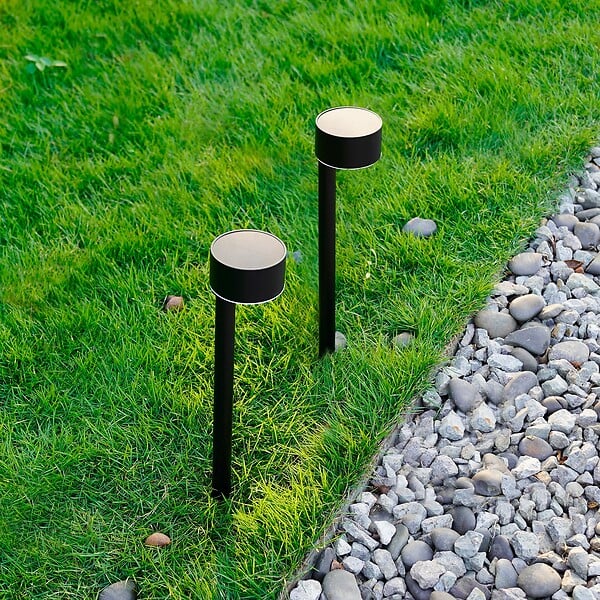 LUMISKY - 2 Balises solaires à piquer FORTY H30cm - large