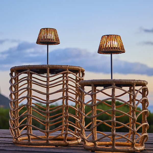 LUMISKY - 2 Lampes de table TWINS RAFFY H24cm - large