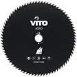 VITO - Lame de coupe pour débroussailleuse 80 dents Diam 255mm Alesage 25.4 VITO - vignette