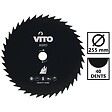 VITO - Lame de Coupe Pour Débroussailleuse Diam 255mm 40 dents Alesage 25.4 VITO - vignette