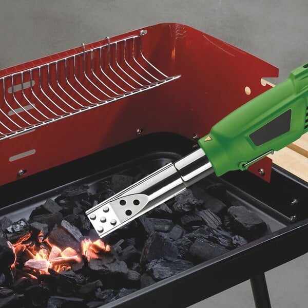 KEMPER - Désherbeur thermique 2000W électrique + 2 embouts à flamme KEMPER - large