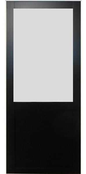 GD MENUISERIES - Porte Coulissante Athena Noir H204 x L83 cm - large