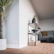 TECNOPROFILS - Baguette d'Angle PVC Cellulaire 25 mm - Longueur 1 m - Blanc - vignette