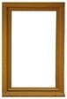 GD MENUISERIES - Fenetre Bois 1 Vantail H115 x L60 cm Côte Tableau Tirant Gauche - vignette