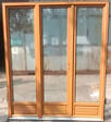 GD MENUISERIES - Porte Fenetre Bois 3 Vantaux H215 x L180 cm Côte Tableau - vignette