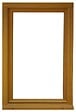GD MENUISERIES - Fenetre Bois 1 Vantail H75 x L80 cm Côte Tableau Tirant Droite - vignette