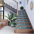 MON MARCHE DECO - Contremarche - Jungle - Lot de 5 - vignette