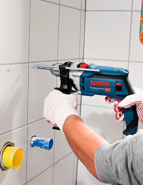 BOSCH - Perceuse à percussion BOSCH 060114E500 - GSB 16 RE - 230V - large