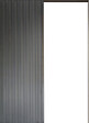 GD MENUISERIES - Porte Coulissante bois Ayous Vitrée H204 x L83 cm, Galandage, kit finition - vignette