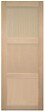 GD MENUISERIES - Porte Coulissante Ken chene 3 panneaux H204 x L83 cm - vignette
