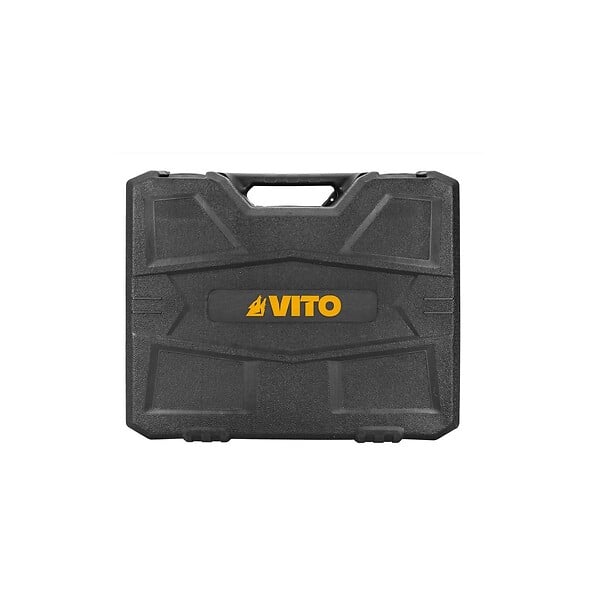 VITO - Marteau perforateur burineur 1050W SDS MAX 9 joules Burins et Forets inclus Mallette VITO - large