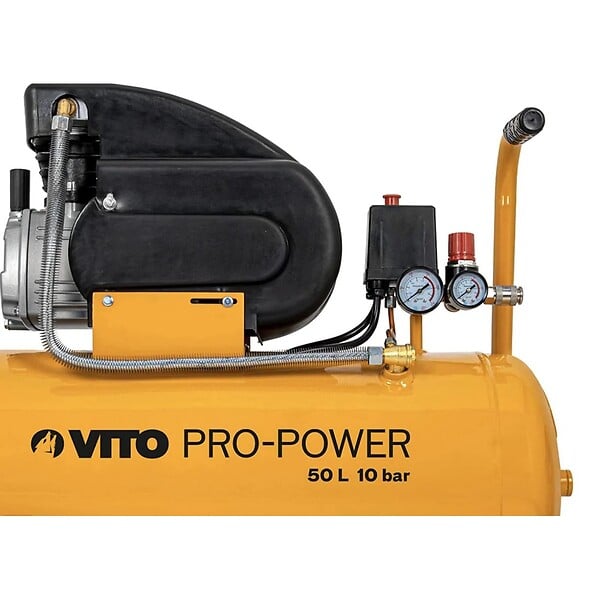 VITO - Compresseur d'air Silencieux 50 Litres 10 bar 2,5CV 145 PSI 2.5 CV VITO - large