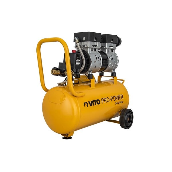 VITO - Compresseur d'air Silencieux 24 Litres  8 bar 1CV 750W VITO - large