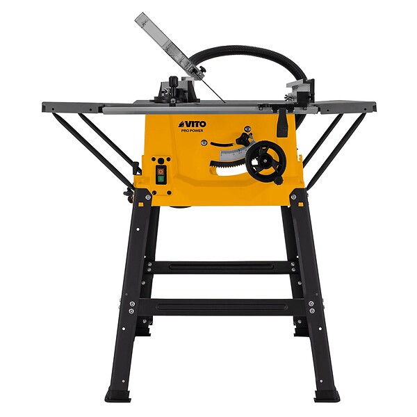 VITO - Scie circulaire sur table 1800W Lame Ø 250mm 740 x 620 mm Coupe de 85mm VITO - large